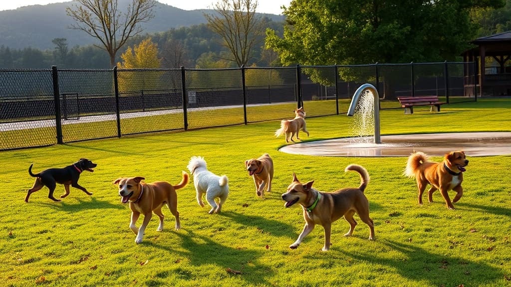 Dog Park at Southwest Park dog park in Greensboro, NC