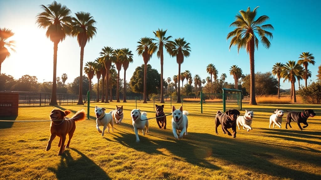 Field of Dogs Dog Park dog park in San Rafael, CA