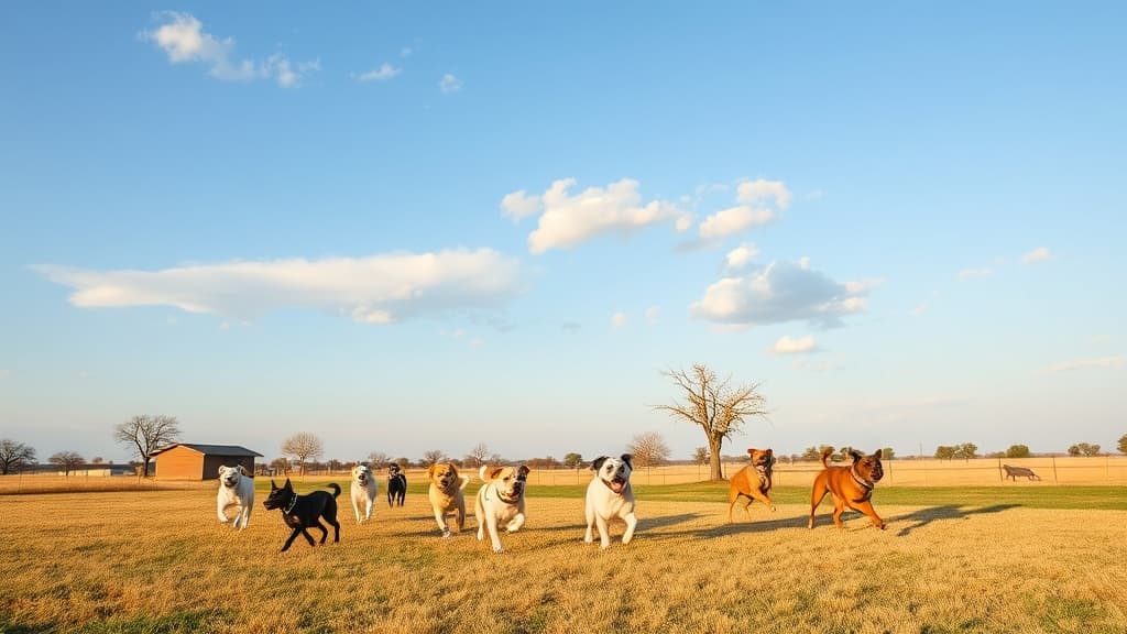 Southern Reserve Dog Park dog park in Jenks, OK