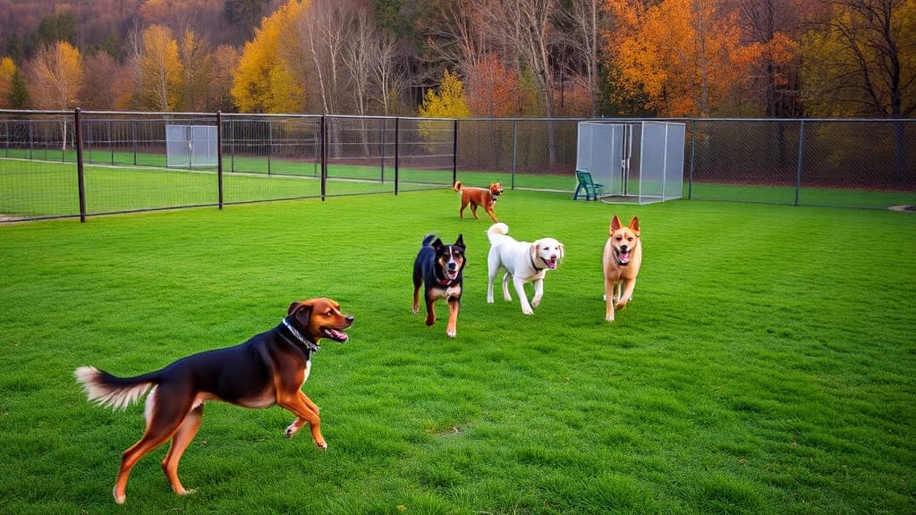Dog Park at Cascade Park dog park in New Castle, PA