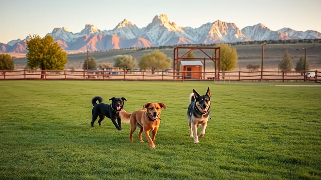 Dog Park at Sweetwater Events Complex dog park in Rock Springs, WY