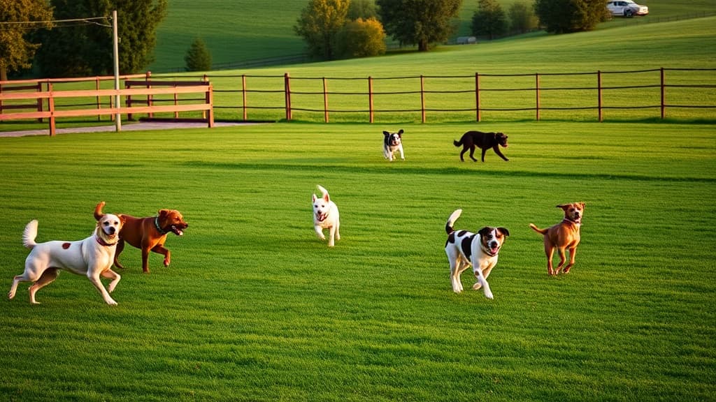 Love's Travel Stop dog park in Elizabethtown, KY
