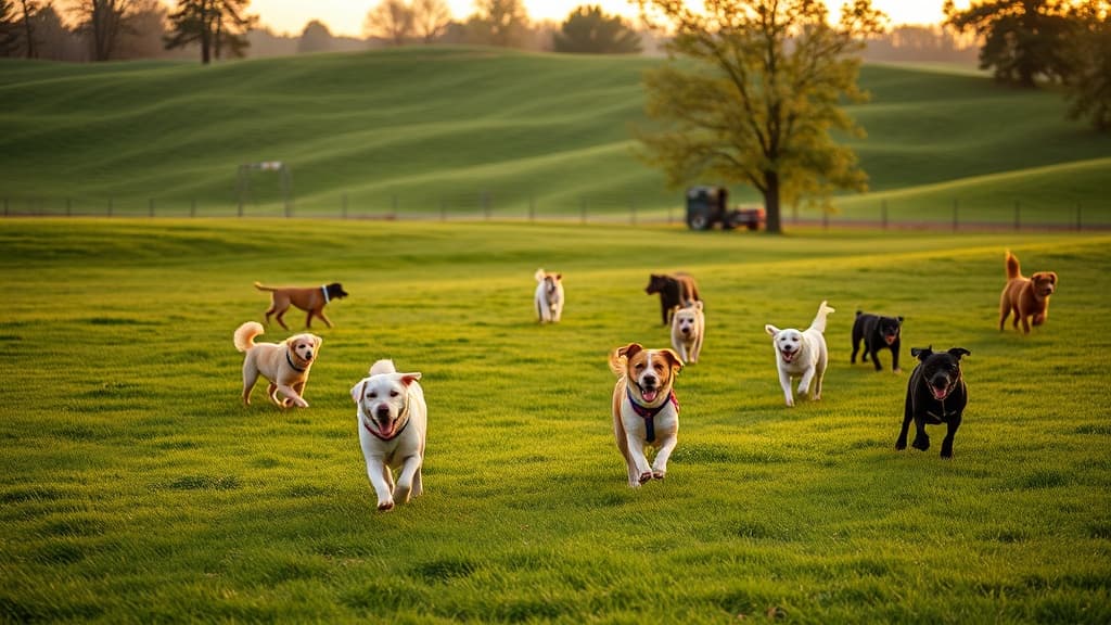 Happy Tails Dog Park dog park in Chippewa Falls, WI