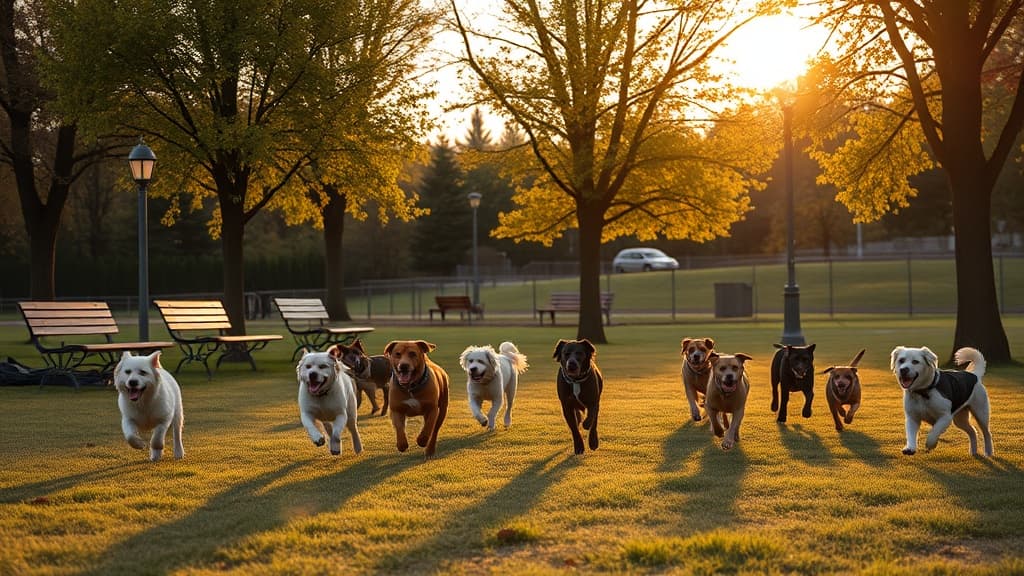 Penifield Canine Park dog park in City of Plattsburgh, NY