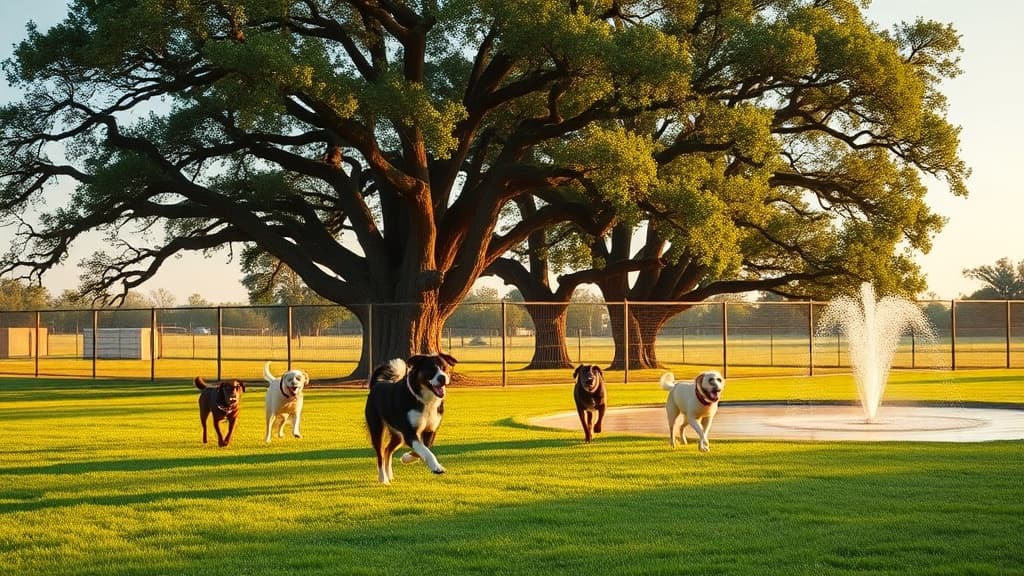 Officer Cash Memorial Dog Park dog park in Angleton, TX