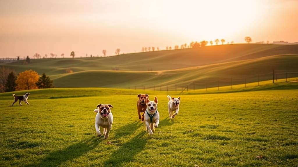 Estabrook Dog Exercise Area dog park in Shorewood, WI