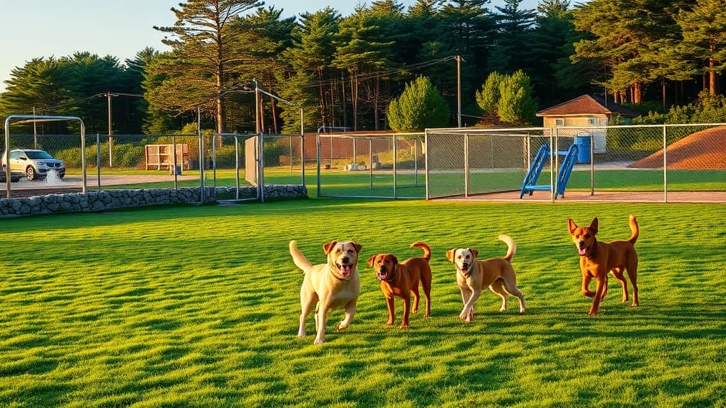 Westbrook Dog Park dog park in Westbrook, ME