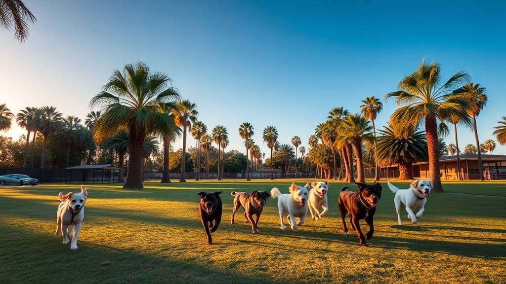 Meanley Dog Park dog park in San Diego, CA