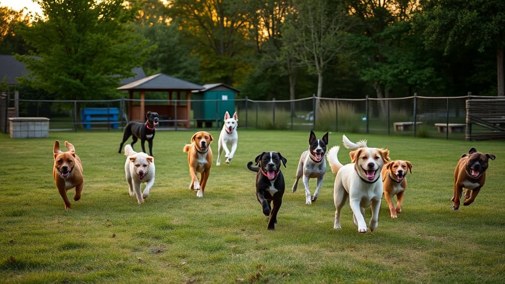 Maggie's Bark Park dog park in Franklin, TN