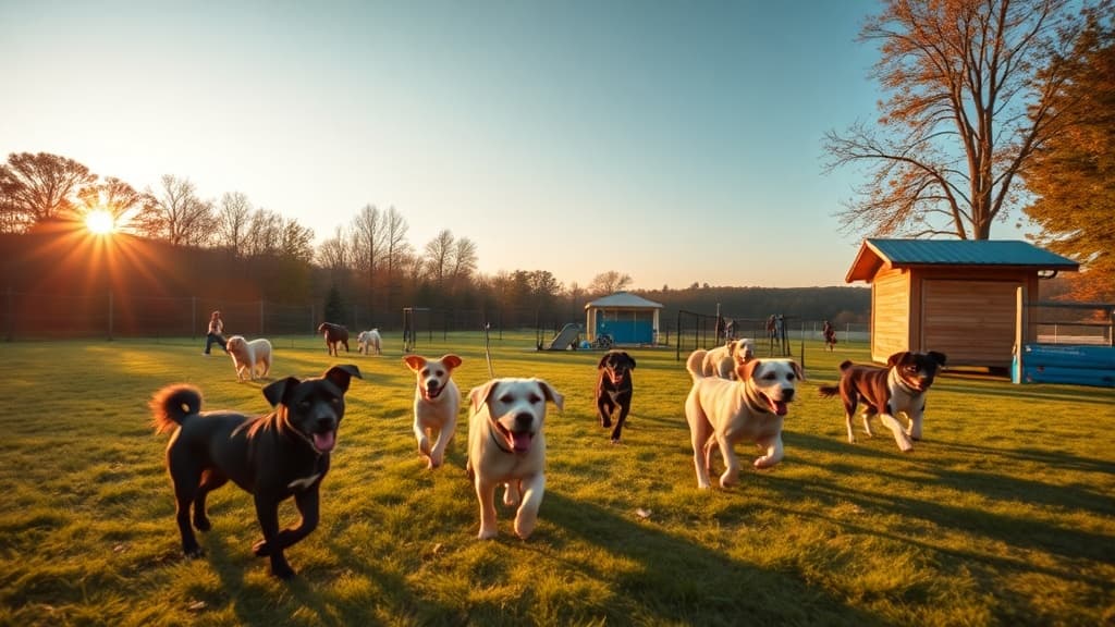 The Docks Dog Park dog park in O'Hara Township, PA