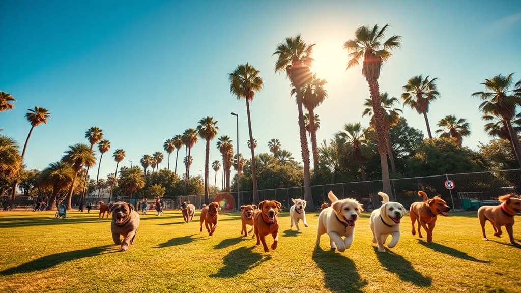 Canvas LA Dog Park dog park in Los Angeles, CA