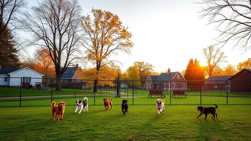 Central Bark at Copp Family Park dog park in Groton, CT