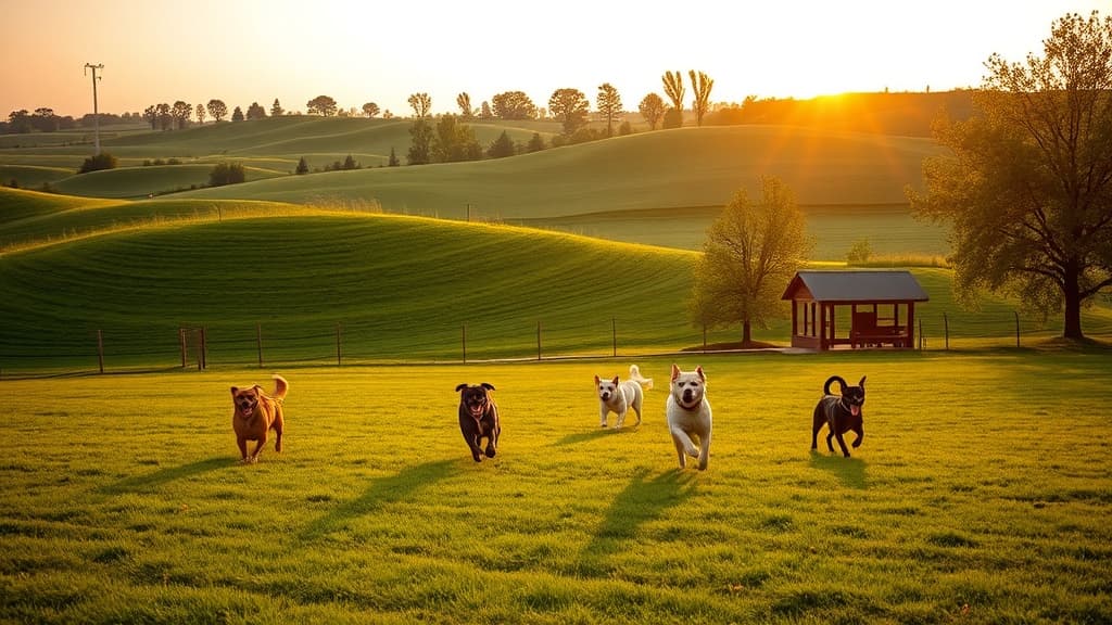 Tails n Trails Dog Park dog park in Town of Milton, WI