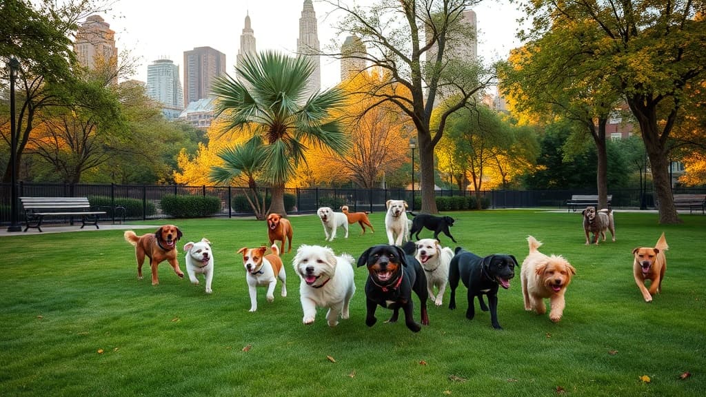 Small Dog Run dog park in New York, NY