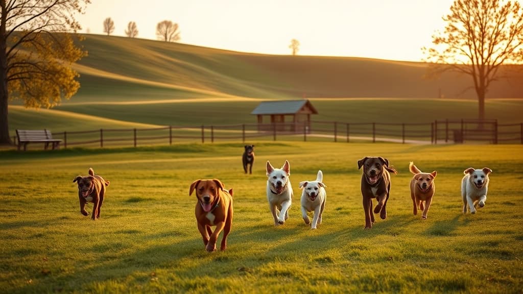 Paws 'n Play Dog Park dog park in Marshfield, WI