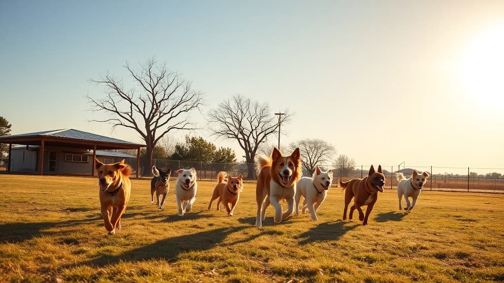 Dog Park dog park in Rickels, TX