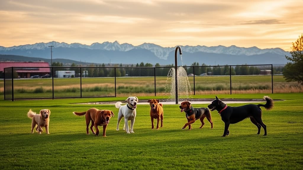 Tony Grampsas Dog Park dog park in Golden suburb Plaza, CO