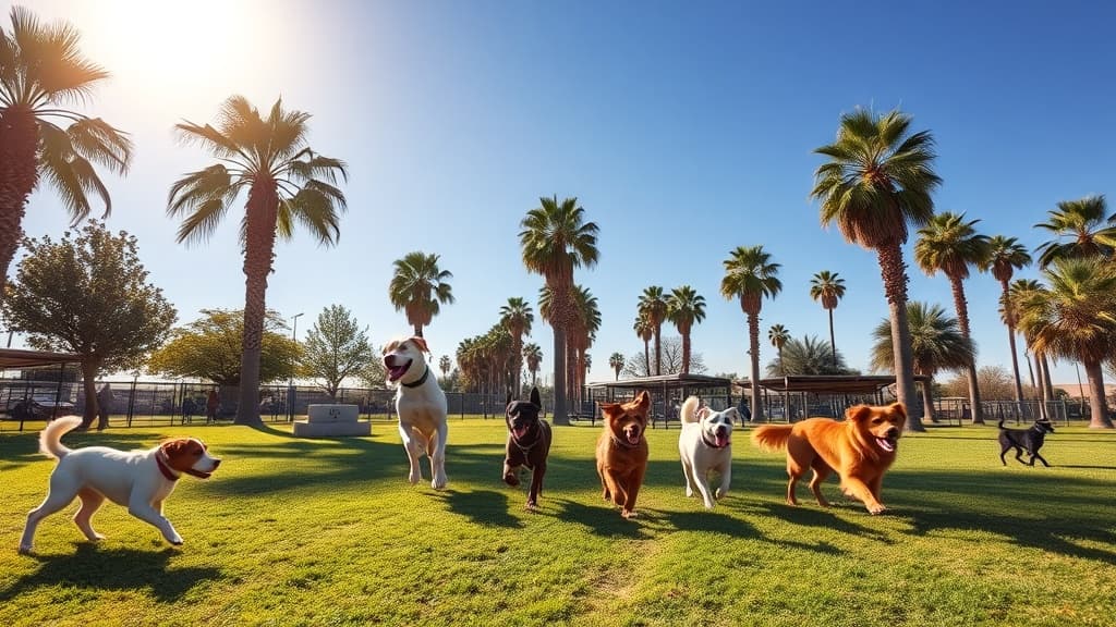 Letterman Park Dog Park dog park in Clovis, CA