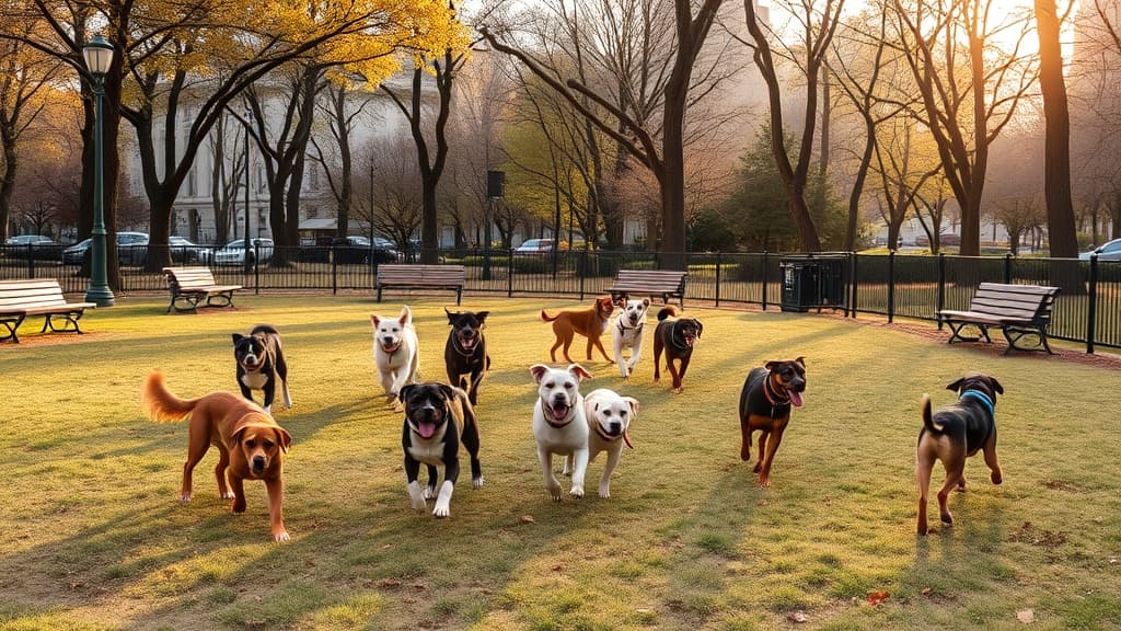 Coleman Oval Dog Run dog park in New York, NY
