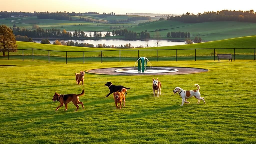 Waupaca County Dog Park dog park in Waupaca, WI