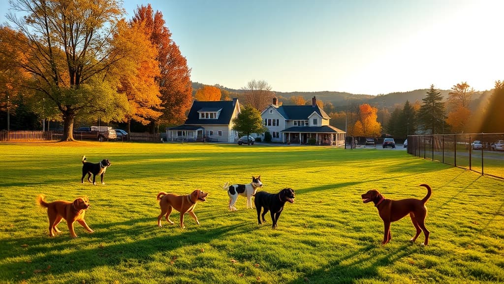 Salisbury Community Dog Park dog park in Lakeville, CT