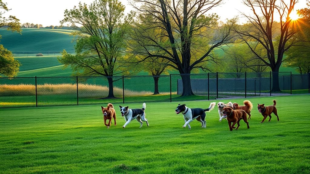 Dog Park at Westwood Town Hall Park dog park in Cincinnati, OH