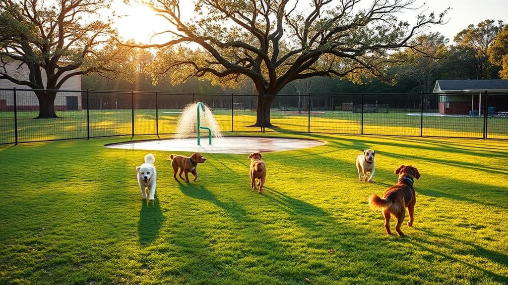 See Spot Run Dog Park dog park in Hattiesburg, MS