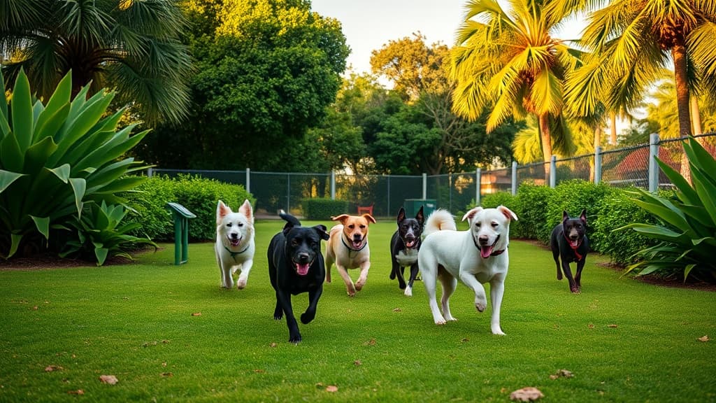 Dog Park dog park in Key Biscayne, FL