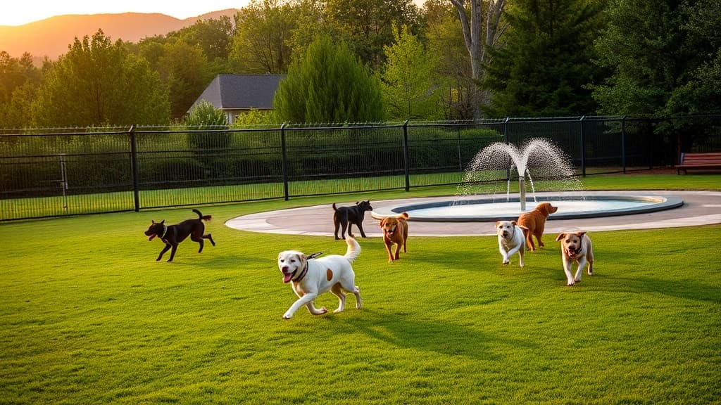 Morris Broadband Dog Park dog park in Fletcher, NC