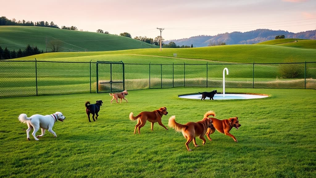 Dog Park at Zadie E. Kuehl Memorial Park dog park in Lakeland, TN