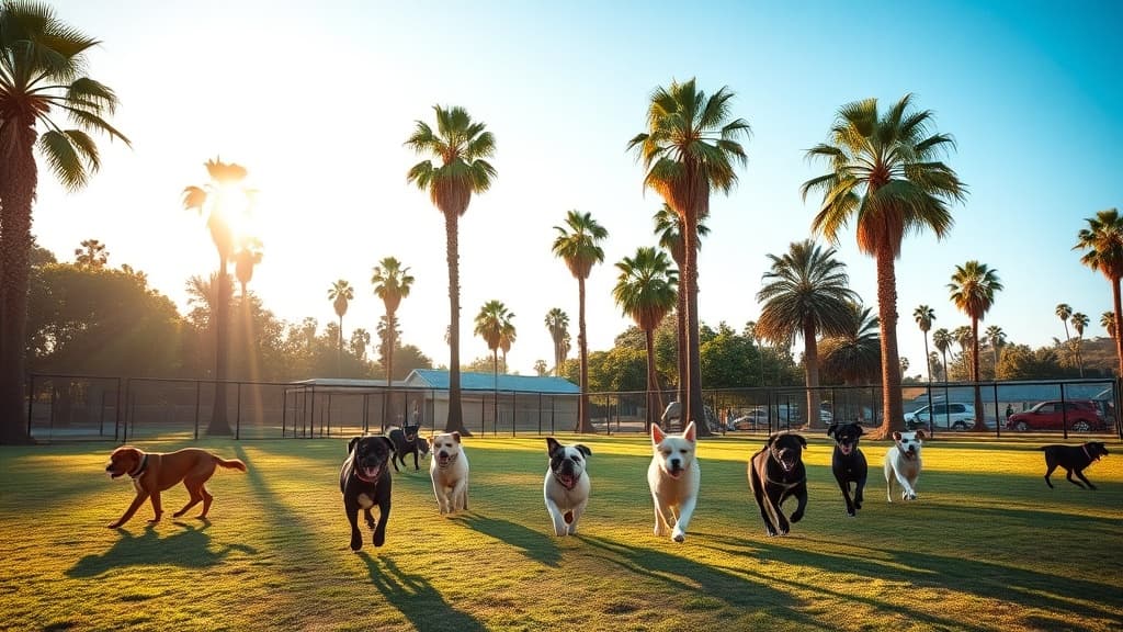 Boneyard Dog Park dog park in Culver City, CA
