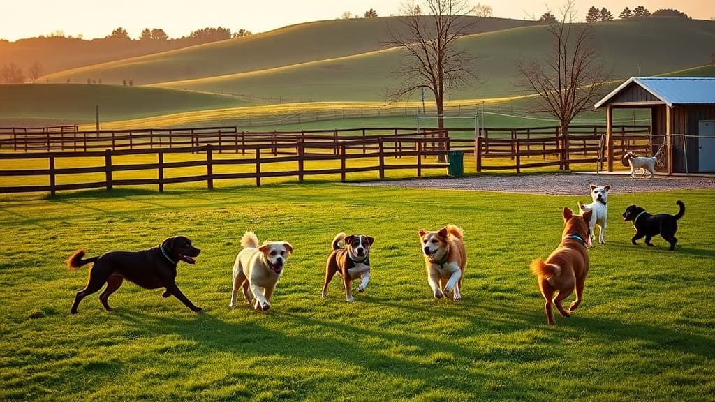 Love's Travel Stop dog park in Horse Cave, KY