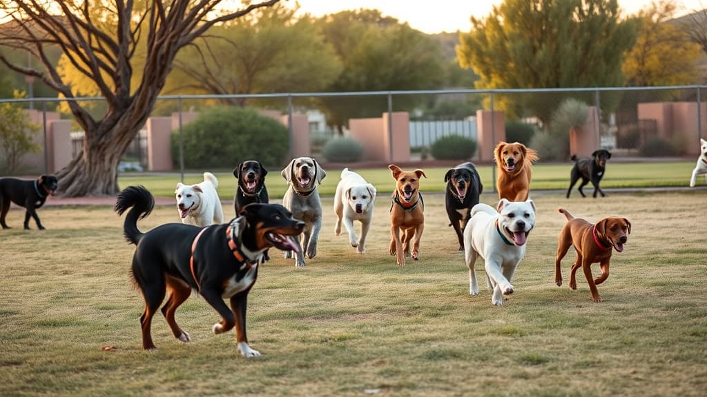 Dog Park dog park in Tucson, AZ