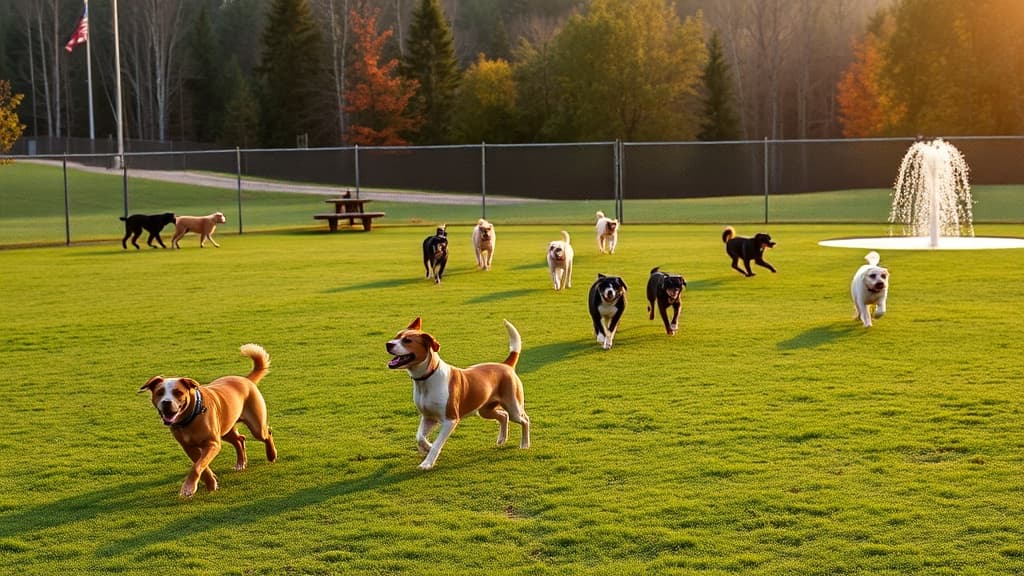 Lucky Paws Dog Park and Pool dog park in Freedom, PA