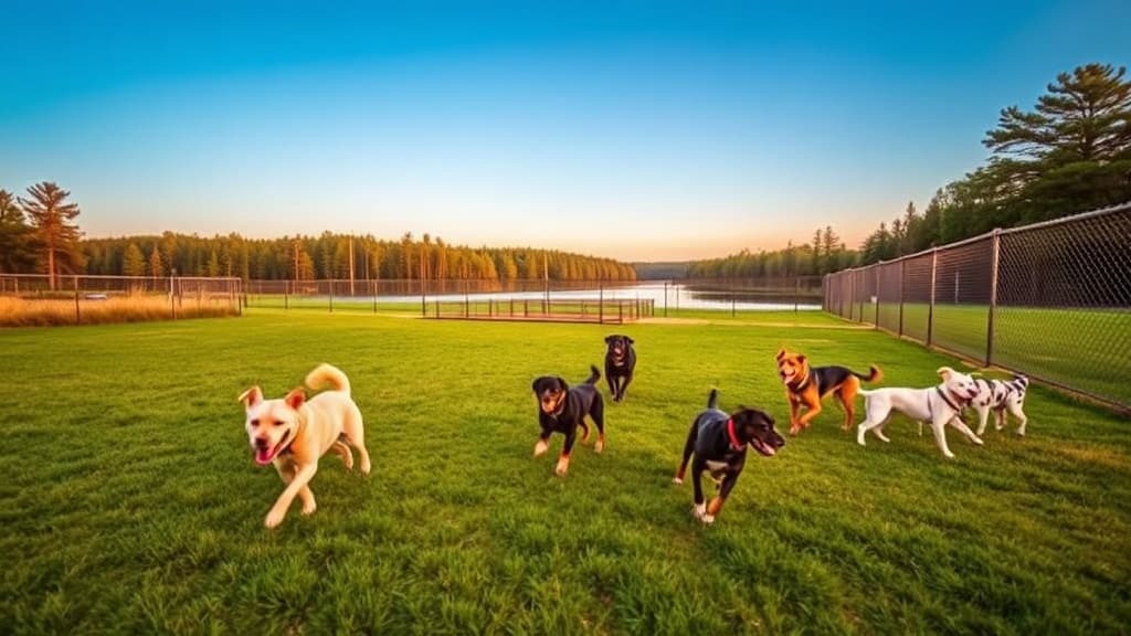 Prairie View Dog Park dog park in Vicksburg, MI