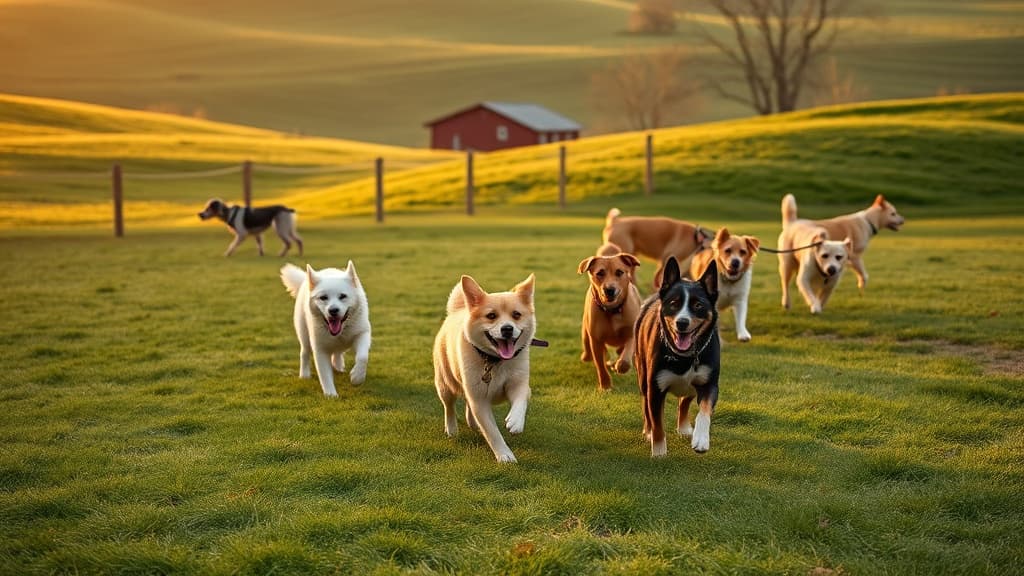 Small Dog Park dog park in Town of Lafayette, WI