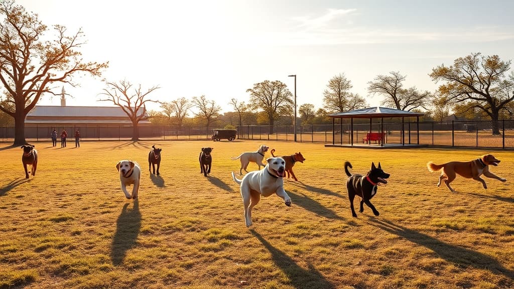 Heritage Towne Dog Park dog park in Grand Prairie, TX
