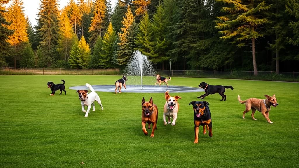 TA Troutdale dog park in Troutdale, OR