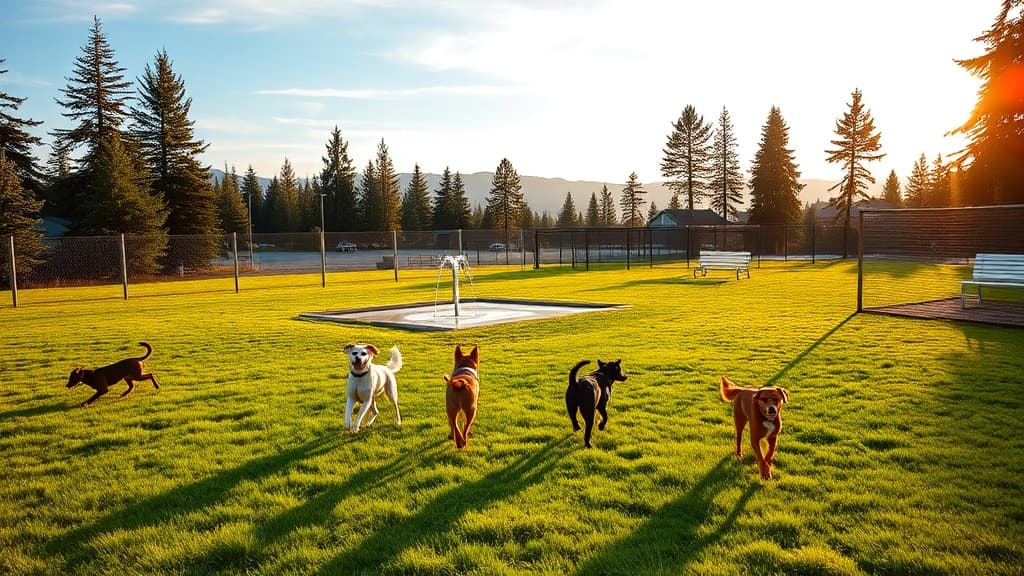 \"Dogs on First\" Off-Leash Dog Park dog park in Sultan village, WA