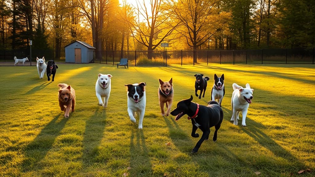 Mapleridge Dog Park dog park in Mundy Charter Township, MI