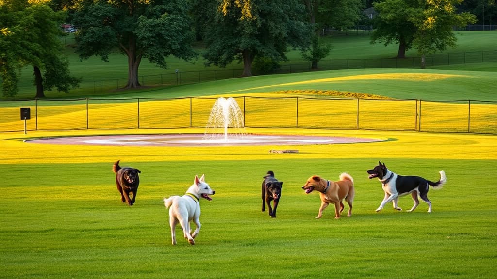 Spindler Road Dog Park dog park in Hilliard, OH