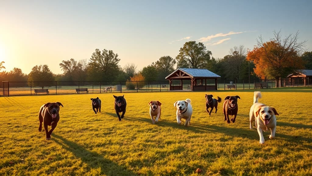 Centennial Dog Park dog park in Springfield, IL