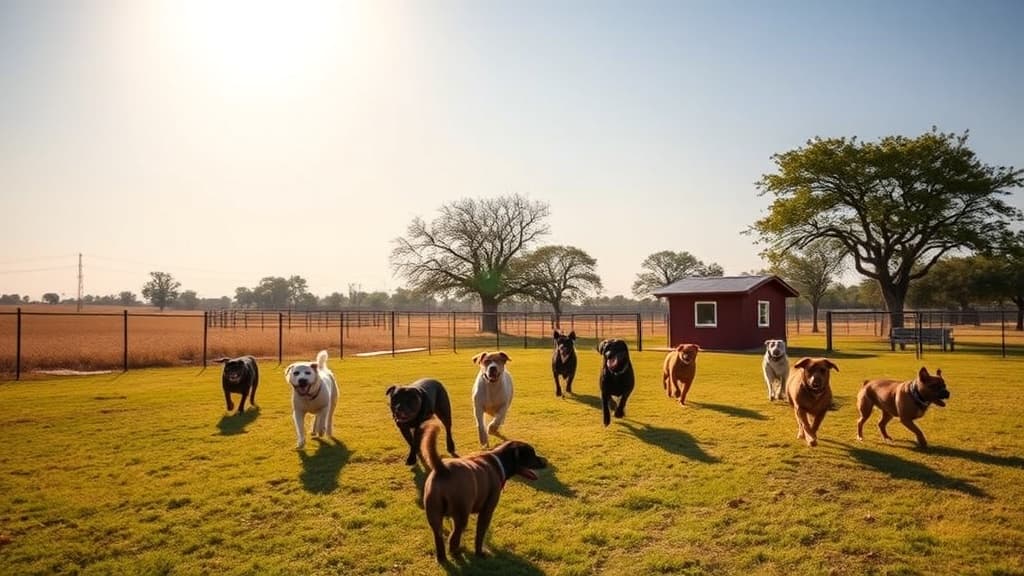 Timberbrook Dog Park dog park in Justin, TX