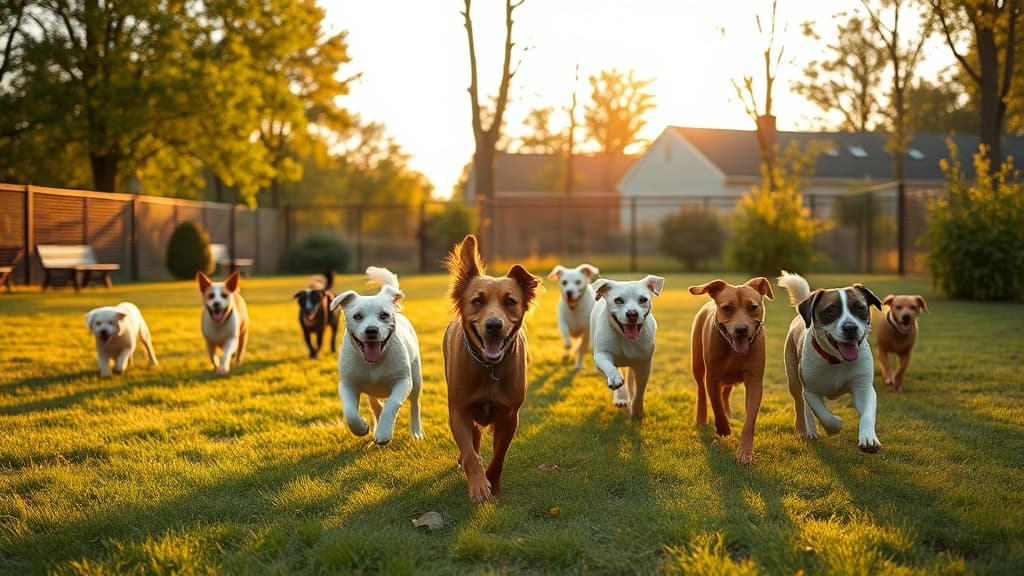 Dog Park @ The Yard dog park in Revere, MA