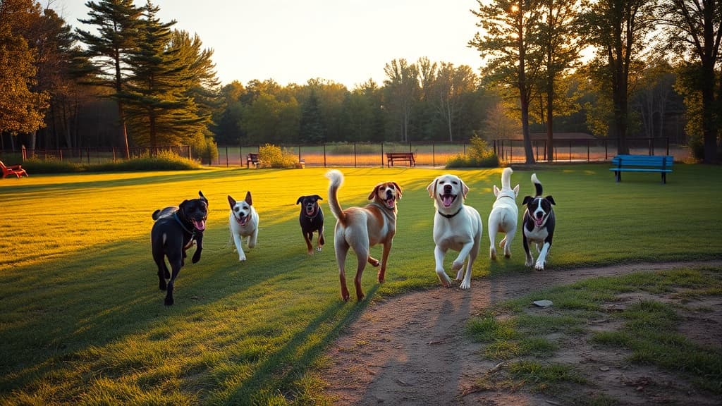 Dog Park dog park in Shoreview, MN