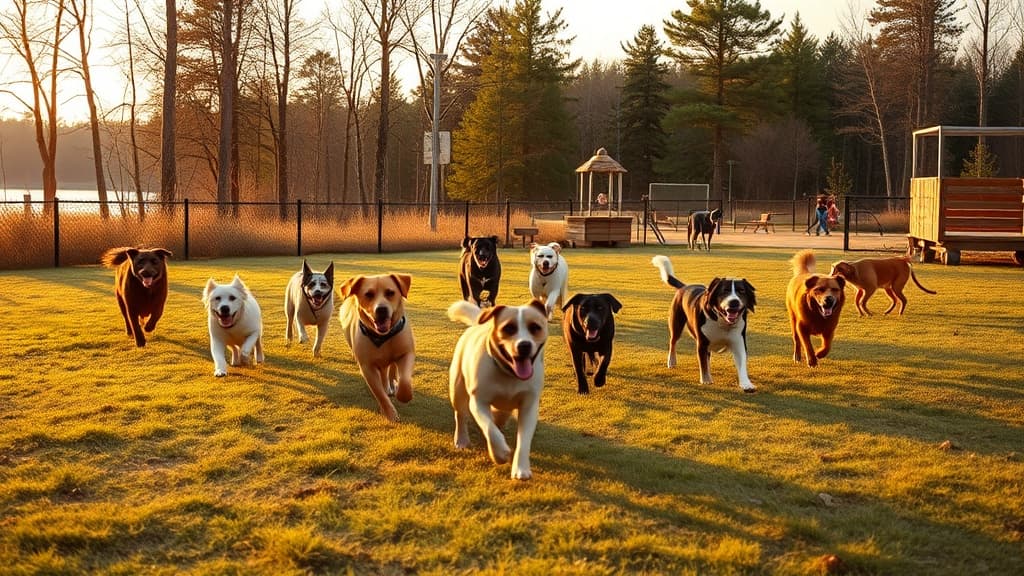 Dog Park dog park in Mahtowa Township, MN