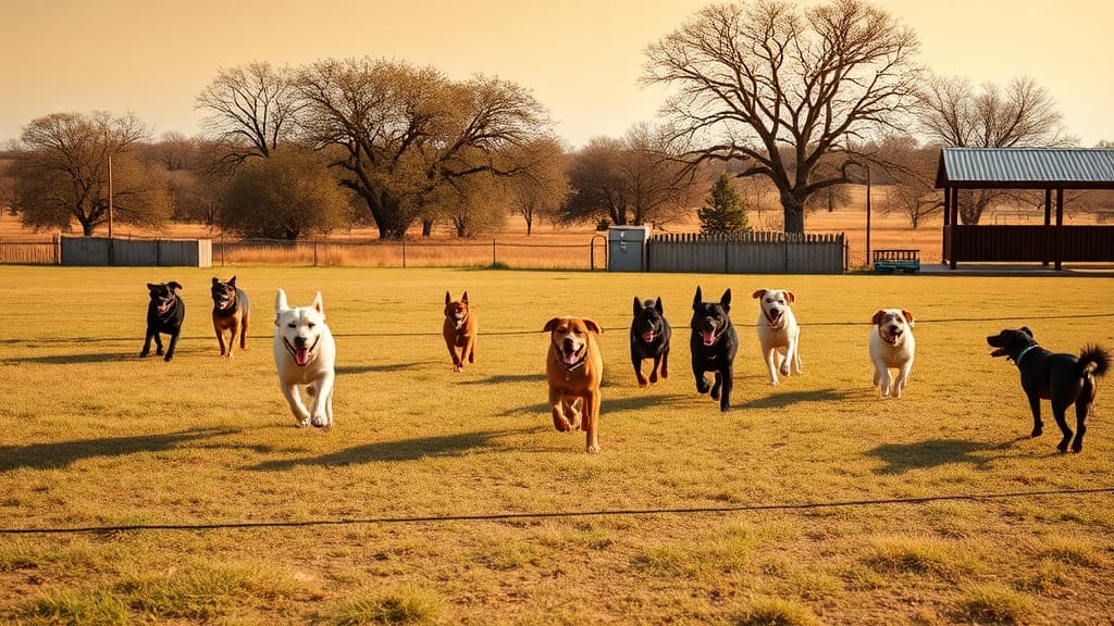 Dog Park dog park in Joshua, TX