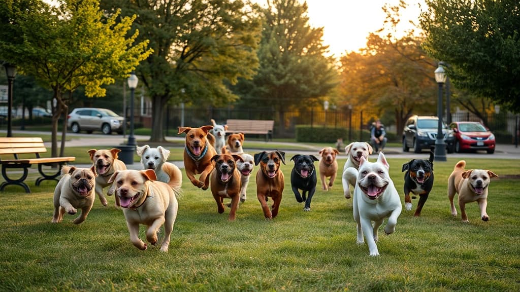 Westfield Dog Bark dog park in Westfield, MA