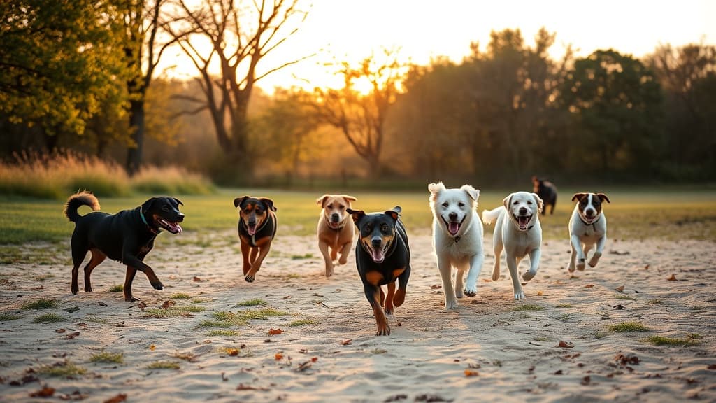 Gillson Dog Beach dog park in Wilmette, IL