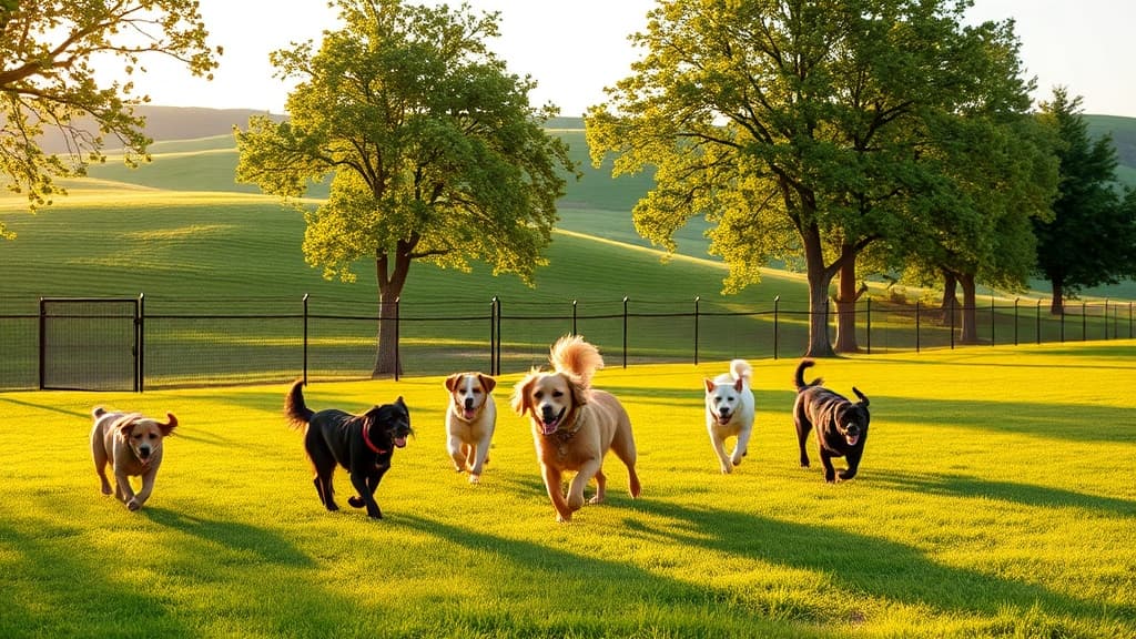 Dog Park at Eddie Jones Park dog park in Jackson, OH
